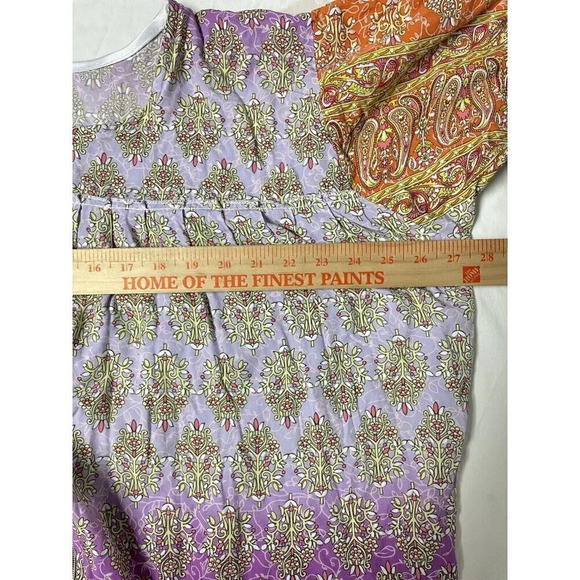 Boutique Abaya Cover Full Zip L-XL Colorful Long Sleeve Pleated Kaftan UAE Made - Picture 6 of 7